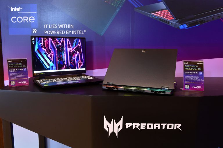 เอเซอร์เปิดตัวโน้ตบุ๊กสำหรับสายทำงานและเกมมิ่งสายโหด  Acer Swift Series และ Predator Helios  อัดแน่นด้วยขุมพลังใหม่ 13th Generation Intel® CoreTM เร็ว แรง รองรับทุกการใช้งาน