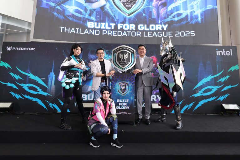 เอเซอร์ – อินเทล เปิดสนามแข่งขัน Thailand Predator League 2025 เฟ้นหาตัวแทนจากประเทศไทยเข้าชิงชัย สู้ศึก Asia Pacific Predator League 2025 ที่ประเทศมาเลเซีย