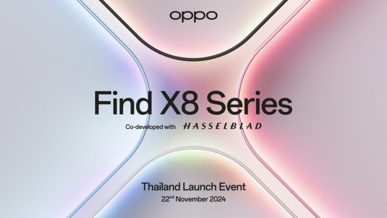 OPPO เตรียมเปิดตัว OPPO Find X8 Series  สมาร์ตโฟนแฟลกชิปรุ่นล่าสุด มาพร้อมประสบการณ์ซูมเหนือระดับ!